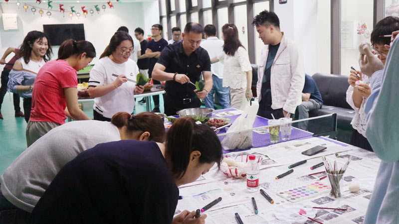 品粽香滋味，繪多彩生活 | 寶開舉辦“包粽子 · 繪彩蛋 · 迎端午”主題活動